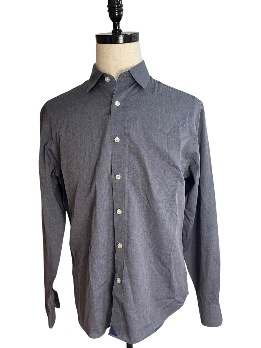UNTUCKit Orville Wrinkle Free Button Down Shirt Blue